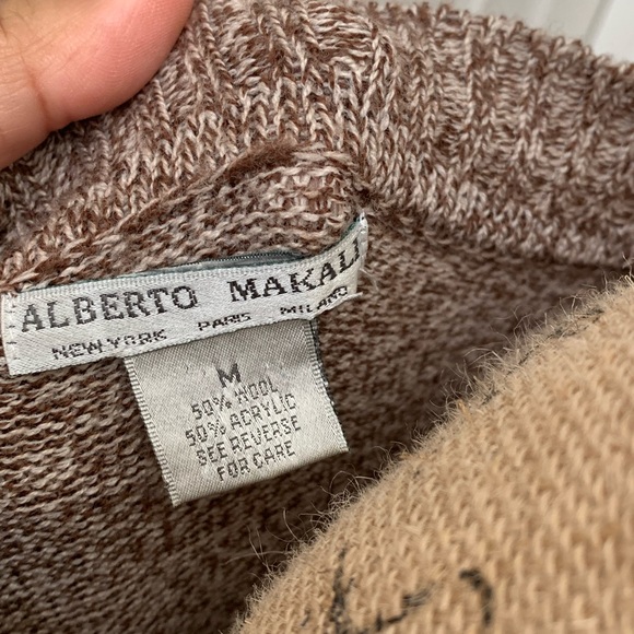 Alberto Makali Belted Wool Sweater Dress size XS - Picture 10 of 11